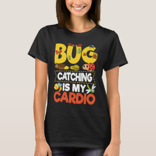 Camiseta Bicho Ciencia de insectos Atrapar bichos es mi c