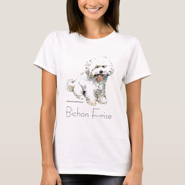 Camiseta Bichon Frise (Anverso)