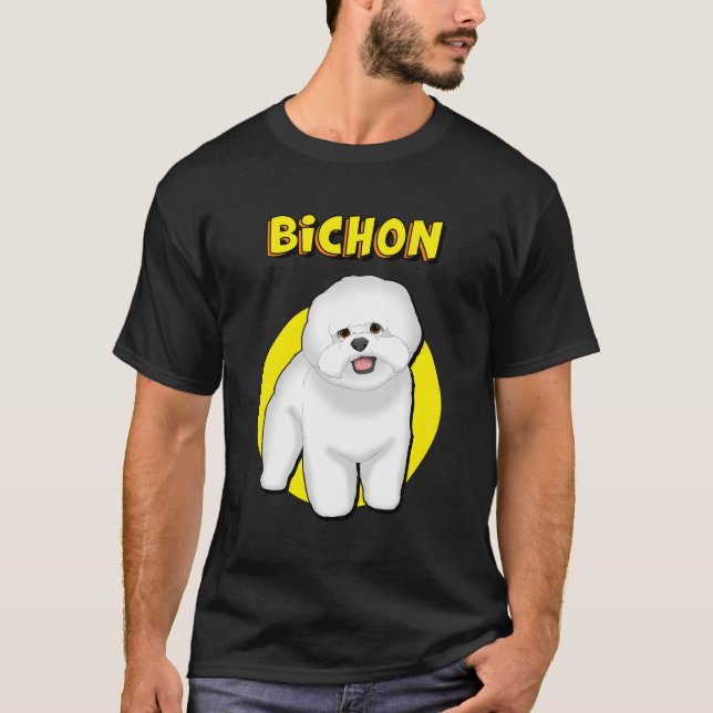 Camiseta Bichon Frise (Anverso)