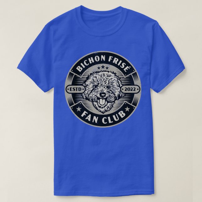 Camiseta Bichon Frise Dog (Diseño del anverso)