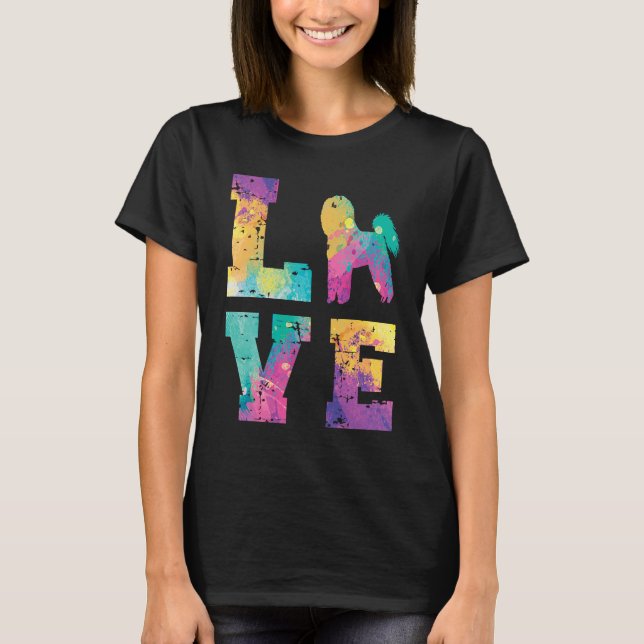 Camiseta Bichon Frise Love (Anverso)