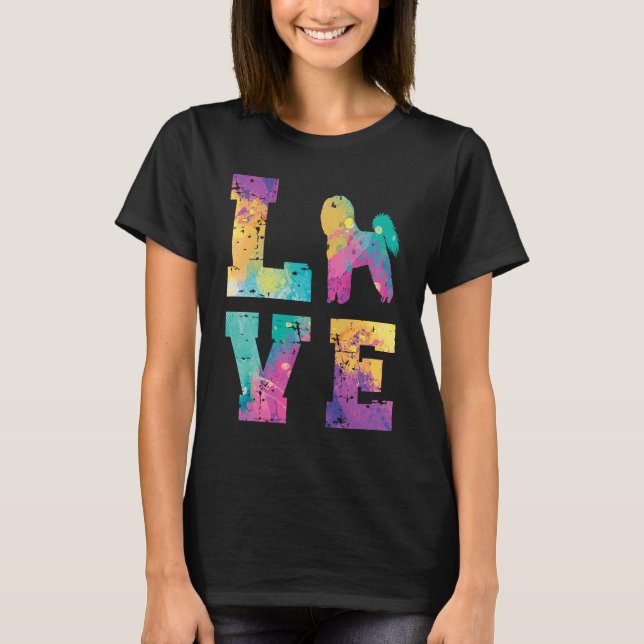 Camiseta Bichon Frise Love (Anverso)