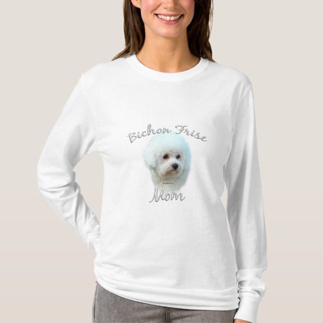 Camiseta Bichon Frise Mom 2 (Anverso)