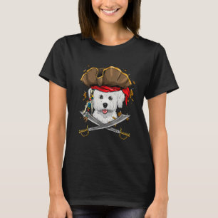 Camiseta Bichon Frise Pirate Niños Perro Calabaza pirata Ha
