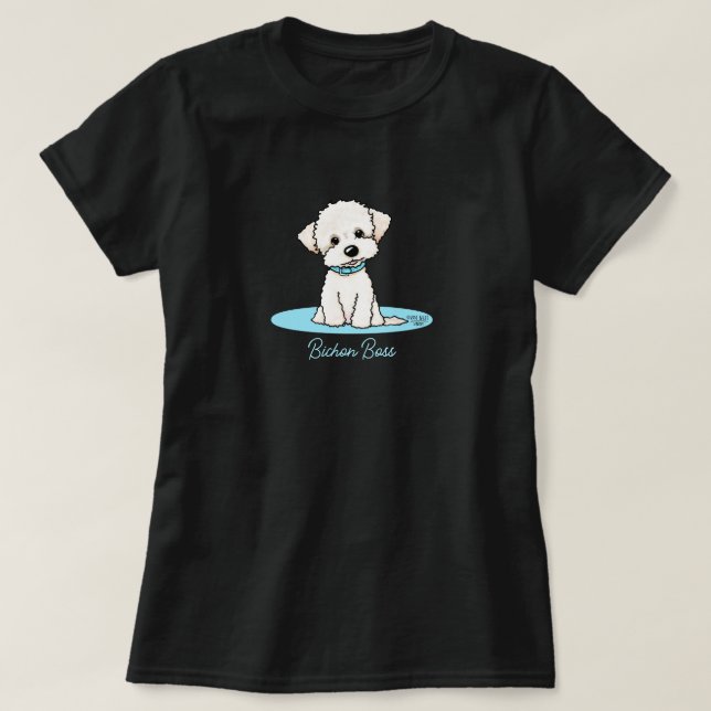 Camiseta Bichon Frise Puppy (Diseño del anverso)