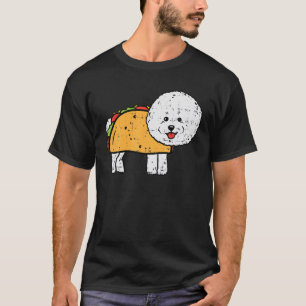 Camiseta Bichon Frise Taco Funny Cinco De Mayo Perro Mexica