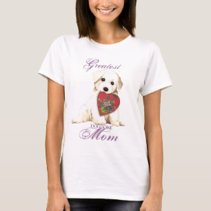 Camiseta Bichon Heart Mom