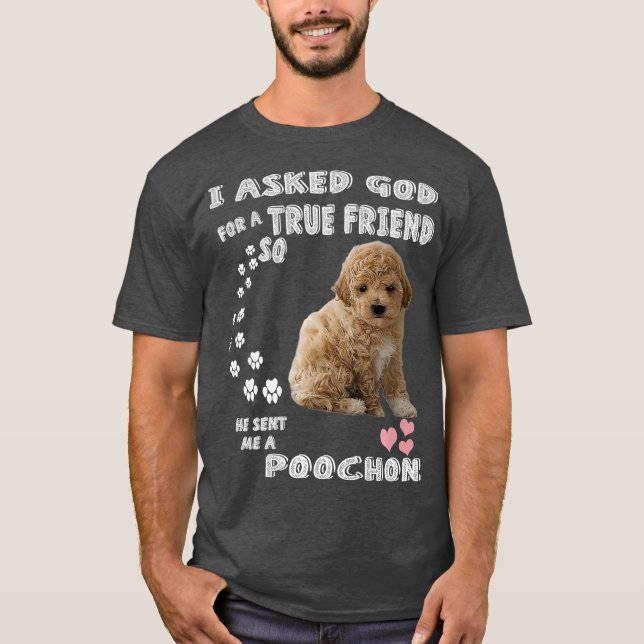 Camiseta Bichon Poodle Dog Mom Bichon Poo Dad Costume (Anverso)
