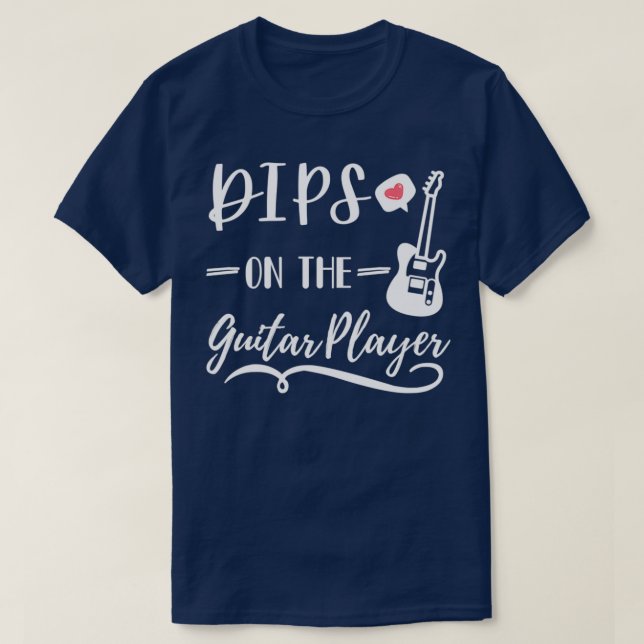 Camiseta bichos en el guitarrista (Diseño del anverso)