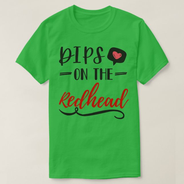 Camiseta bichos en la pelirroja 5 (Diseño del anverso)