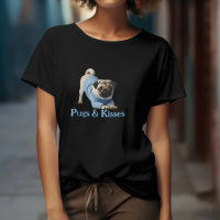 Bichos y besos: Adorable diseño con tema de pug