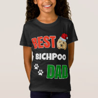 Bichpoo Cuppy Dog Lover lindo a los mejores Navida