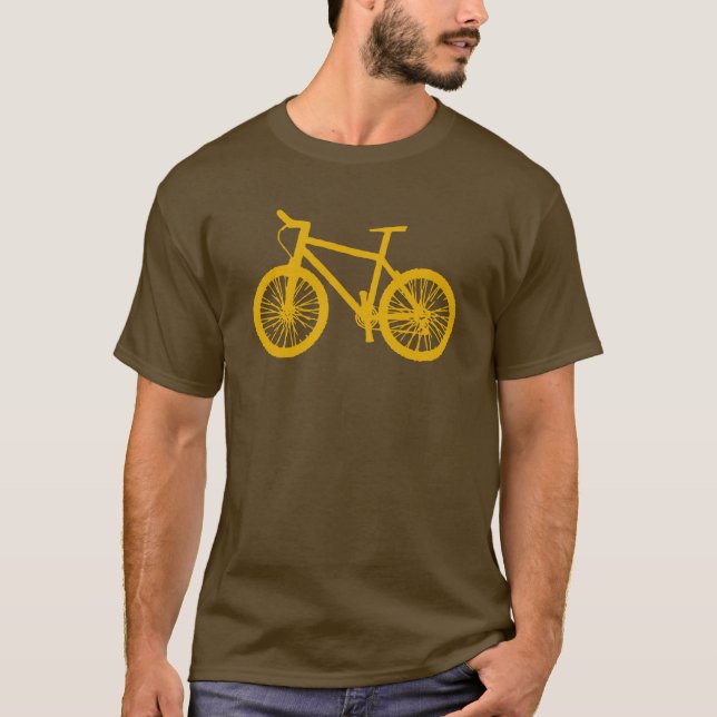 Camiseta Bici amarilla (Anverso)