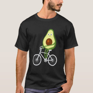 Camiseta Bici de aguacate Biker de guacamole Vegano