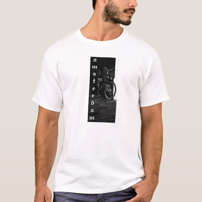 Camiseta Bici de Amsterdam (Anverso)