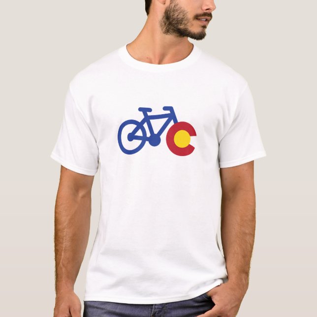 Camiseta Bici de Colorado (Anverso)