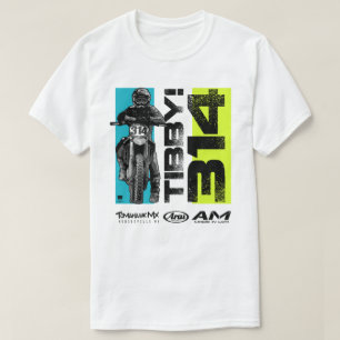 Camiseta Bici de la suciedad de la motocicleta del motocró