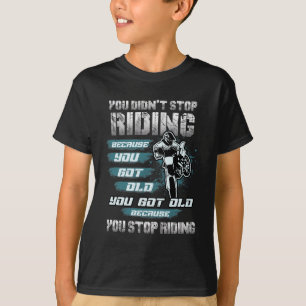 Camiseta Bici de la suciedad del montar a caballo de la