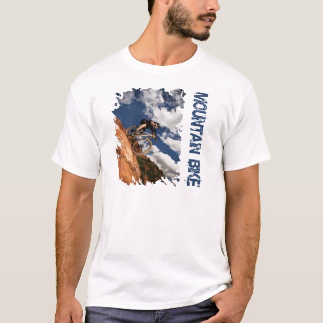Camiseta Bici de montaña (Anverso)