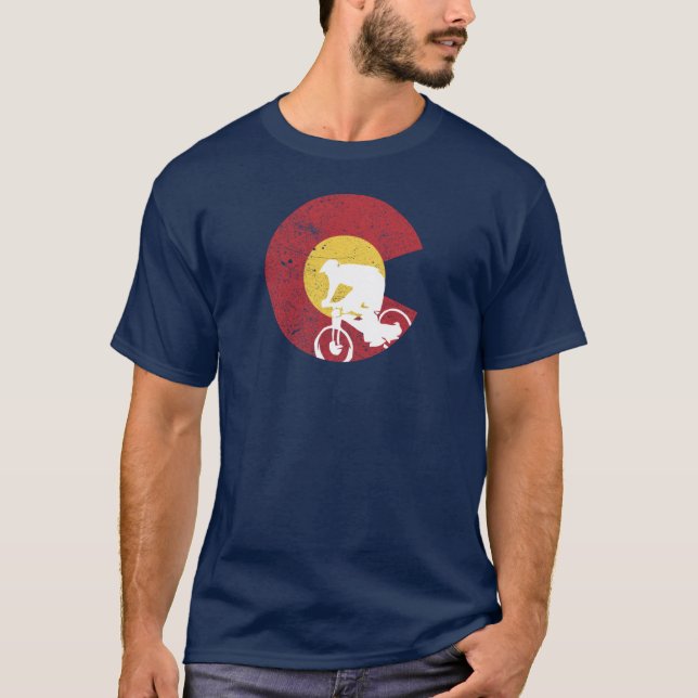 Camiseta Bici de montaña Colorado (Anverso)