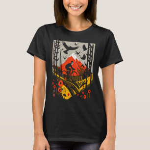 Camiseta Bici de montaña MTB genial para hombres, mujeres y