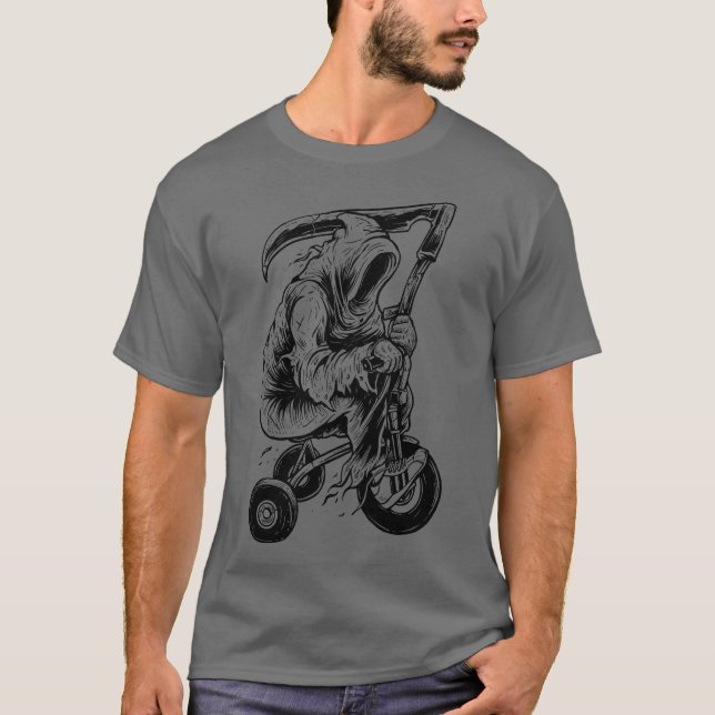 Camiseta Bici De Revés Grimm (Anverso)