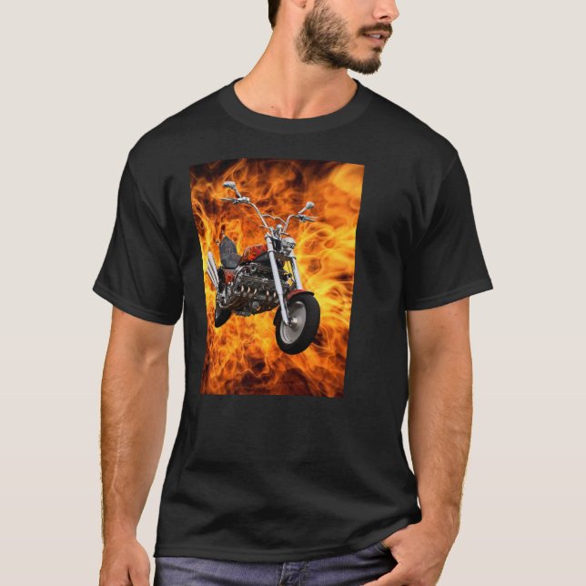 Camiseta Bici del infierno (Anverso)