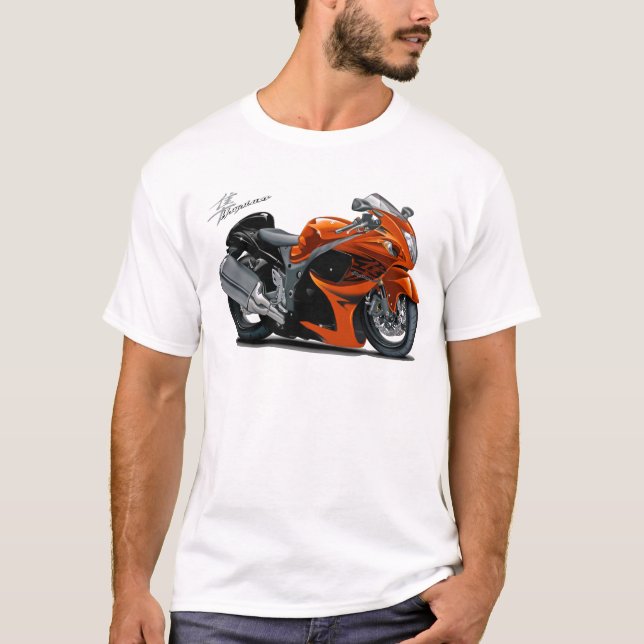 Camiseta Bici del naranja de Hayabusa (Anverso)