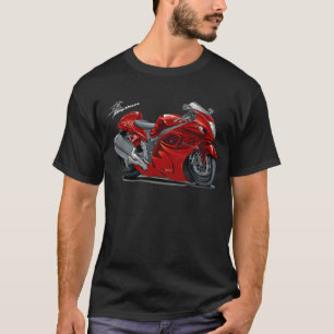 Camiseta Bici del rojo de Hayabusa