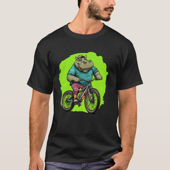 Camiseta Bici Hippo (Anverso)