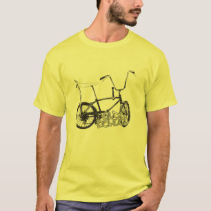 Camiseta Bici original y pintada de la escuela vieja