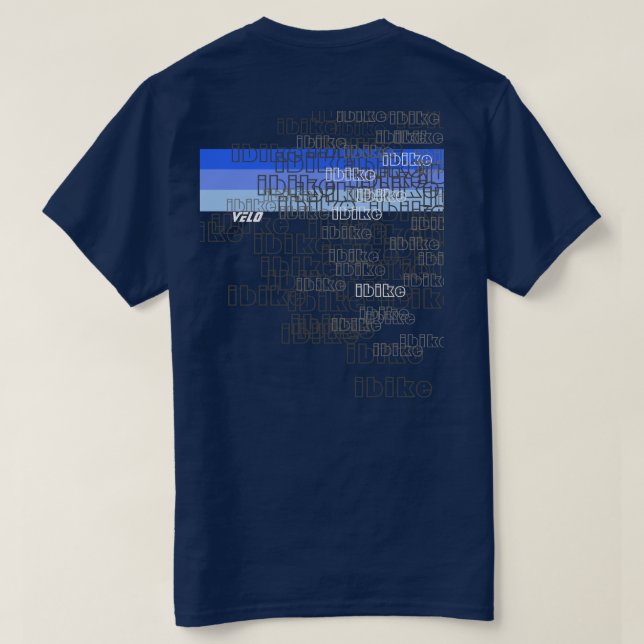 Camiseta bicicleta (Reverso del diseño)