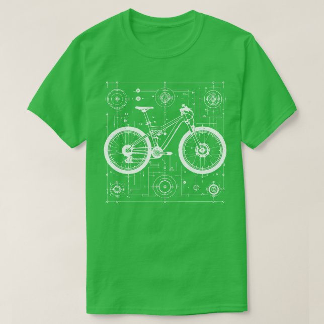 Camiseta bicicleta 1 (Diseño del anverso)