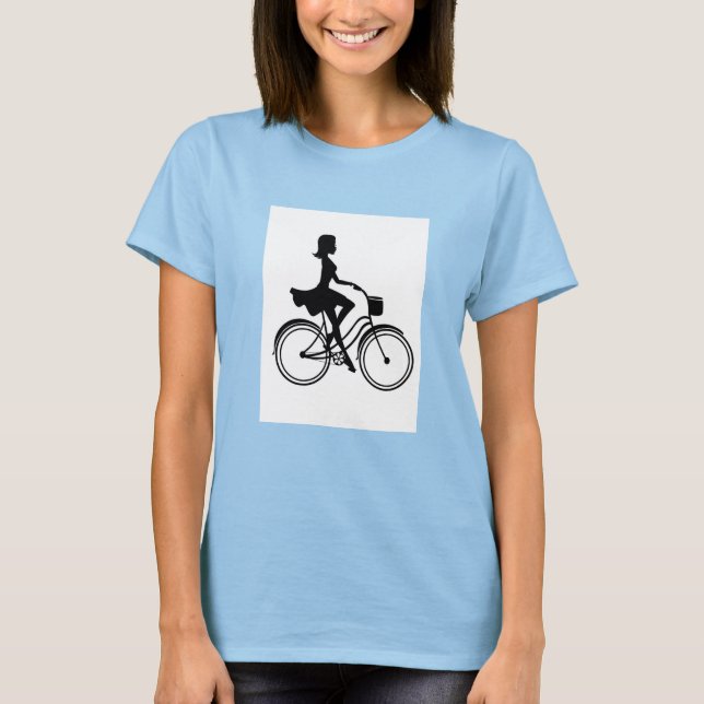 Camiseta Bicicleta alrededor (Anverso)