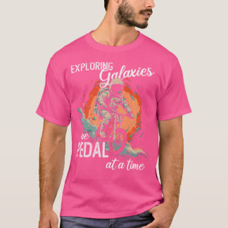 Camiseta Bicicleta Astronauta Ciclismo Bicicleta De Montaña