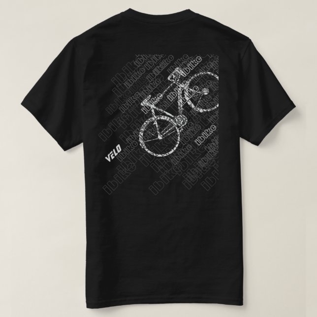 Camiseta bicicleta = bicicleta = bicicleta = bicicleta . (Reverso del diseño)