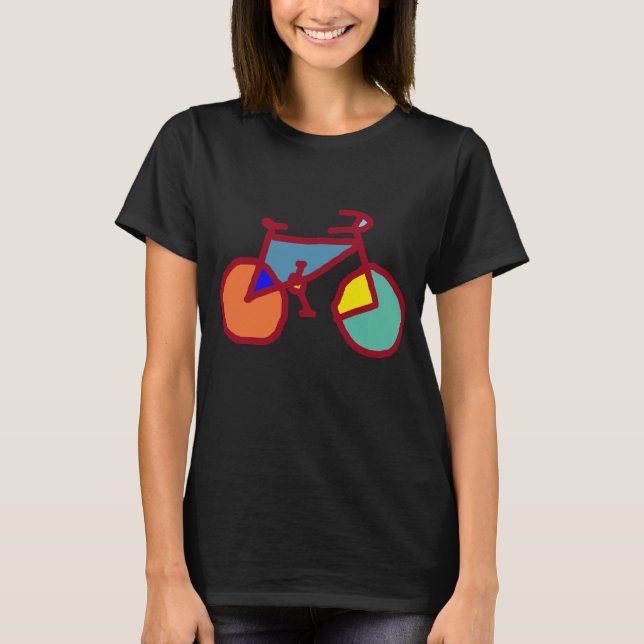 Camiseta Bicicleta. Bicicleta/Ciclismo (Anverso)