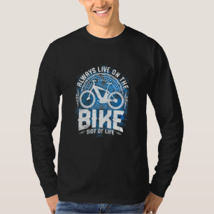 Camiseta Bicicleta Bicicleta Eléctrica Que Dice Motif Cicli