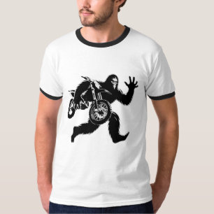Camiseta Bicicleta Bigfoot Stealing Dirt