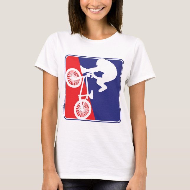Camiseta Bicicleta BMX (Anverso)