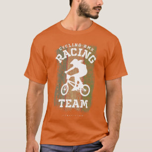 Camiseta Bicicleta BMX Bandera de Uzbekistán Ciclismo en bi