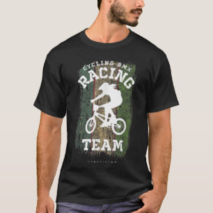 Camiseta Bicicleta BMX Bandera de Uzbekistán Ciclismo en bi