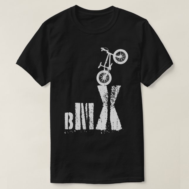 Camiseta Bicicleta BMX Bicicleta Bicicleta Regalo Perfecto  (Diseño del anverso)