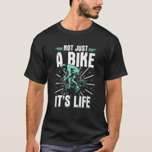 Camiseta Bicicleta Bmx Bicicleta, no solo bicicleta, es vid