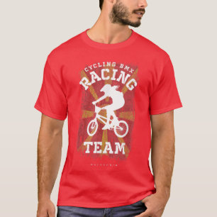 Camiseta Bicicleta BMX Macedonia Bandera Ciclista de ciclis