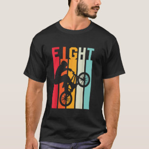 Camiseta Bicicleta BMX Retro de 8 años bicicleta de cumplea