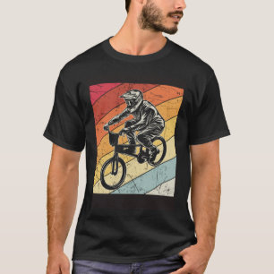 Camiseta Bicicleta BMX Retro Vintage Freestyle Bicicleta