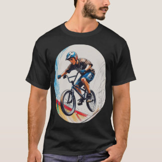 Camiseta ¡Bicicleta BMX y ciclista!