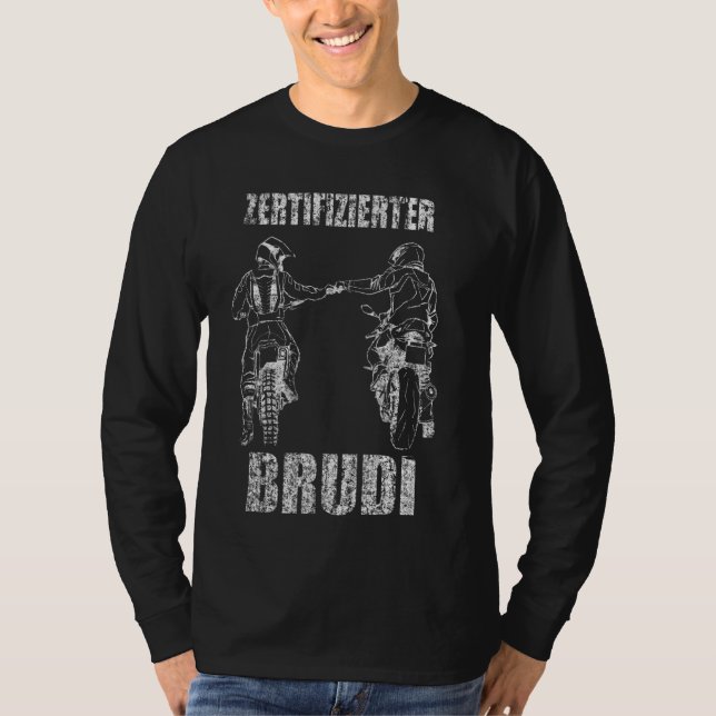Camiseta Bicicleta Brudi Bro Certificado Brudi (Anverso)