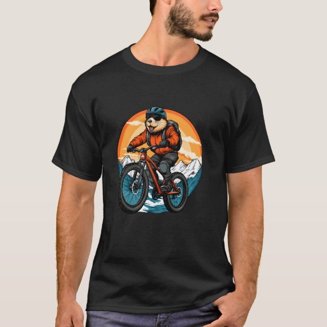 Camiseta Bicicleta castor (Anverso)